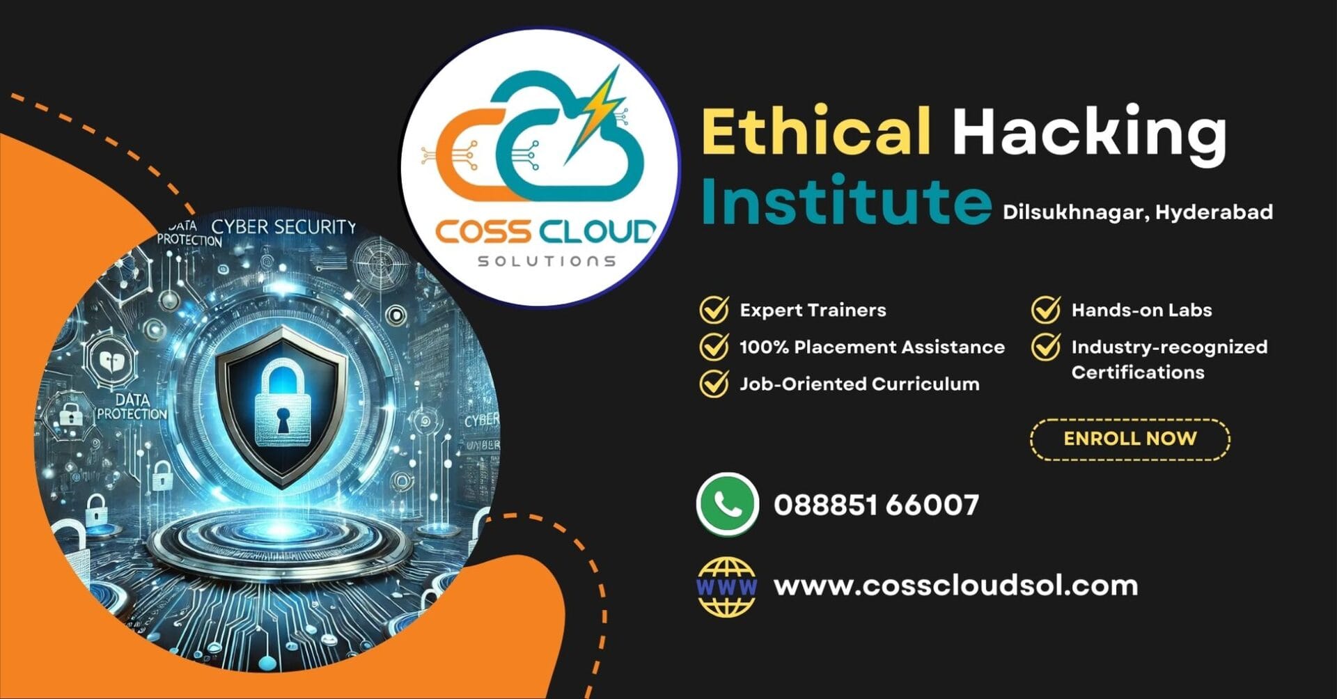 Best Ethical Hacking Institute in Dilsukhnagar Hyderabad - Coss Cloud Solutions