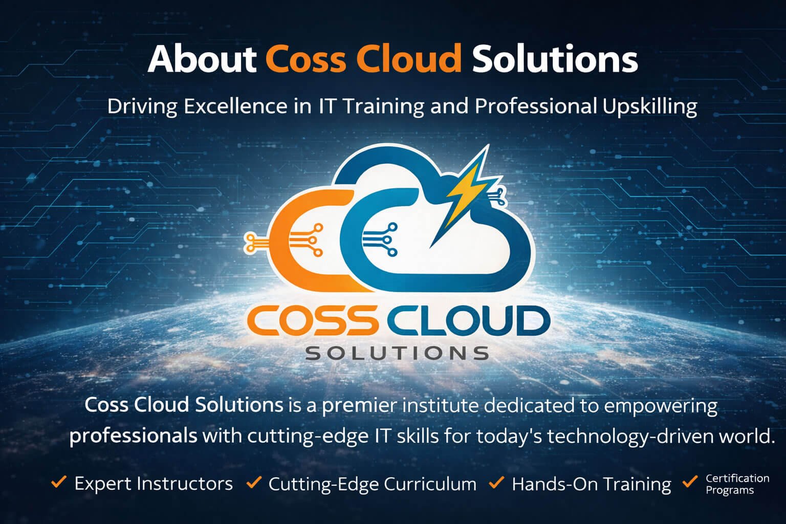 Learn. Build. Succeed With Coss Cloud Solutions
